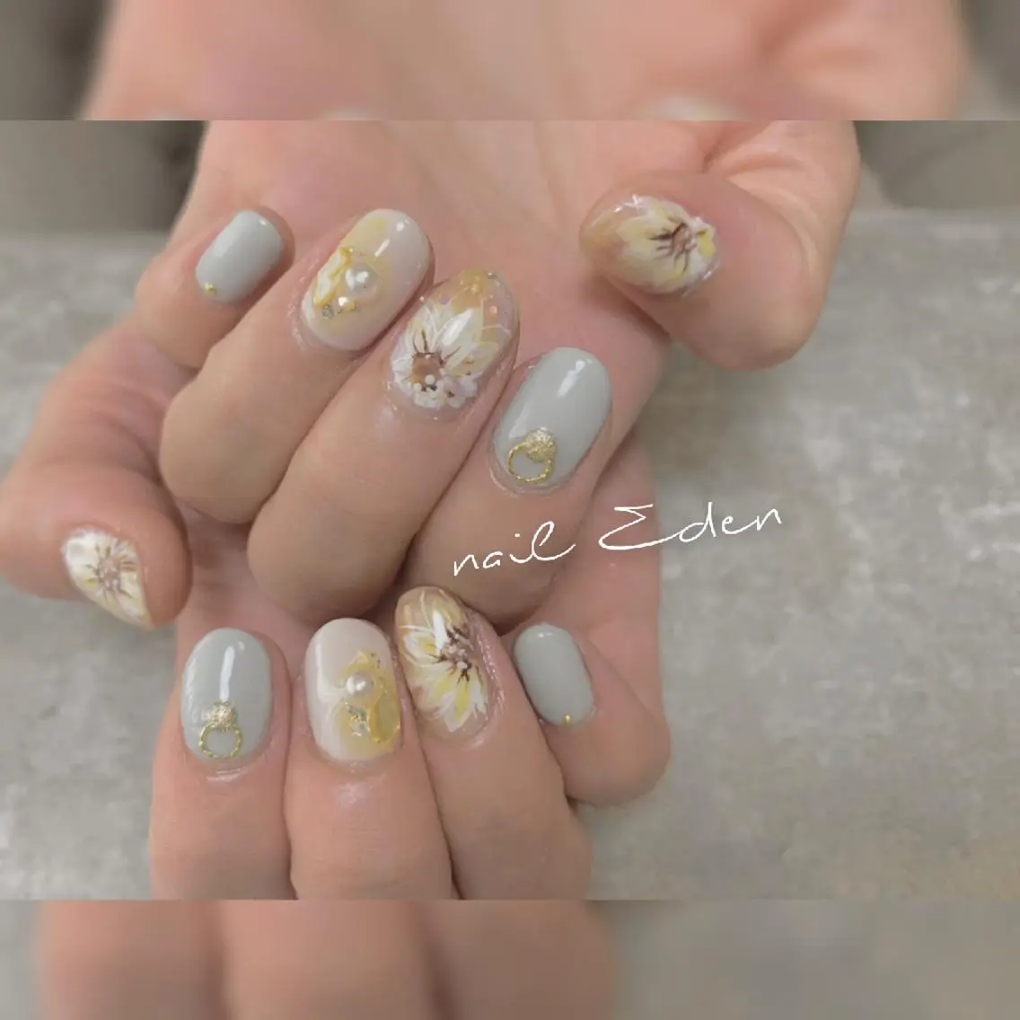 ネイル 持ち込み Eden ♾️のネイルデザイン