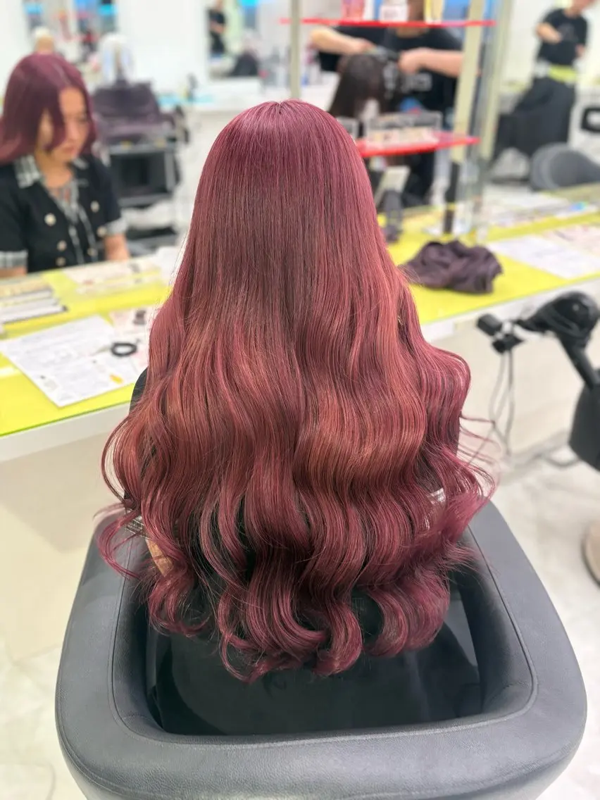 カラー ヘアカラー akari🎀🤍 ガーリーstyleのヘアスタイル