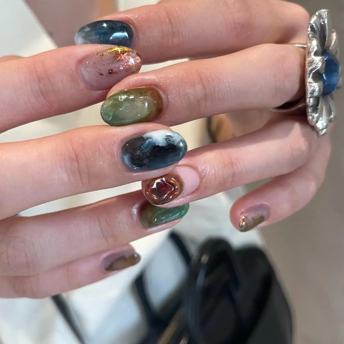 simple  course(オフあり)🪡シンプルニュアンスアート🤎パラジェル使用の写真