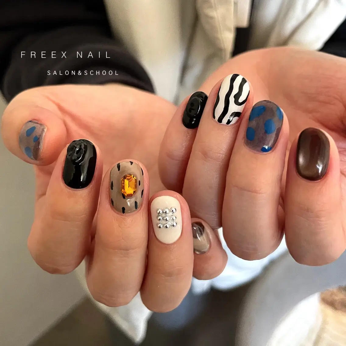 ネイル ハンドネイル freex nail /ニュアンス/個性派のネイルデザイン