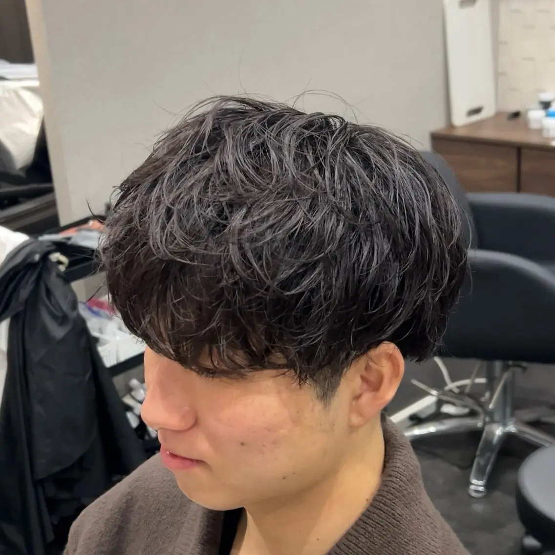 パーマ メンズ メンズパーマ 福井 太暉のヘアスタイル
