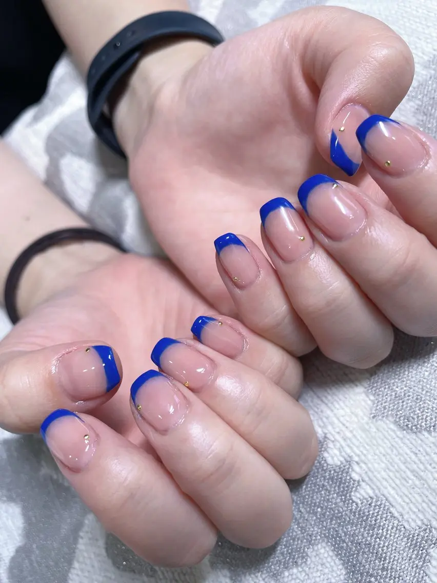 フレンチネイルの写真