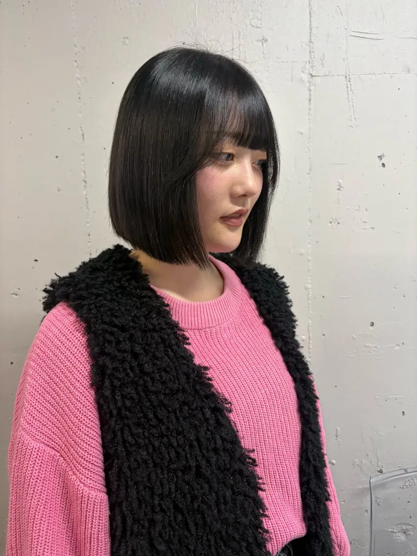 カラー カット ヘアカラー ハイトーン レイヤー🎀meiのヘアスタイル