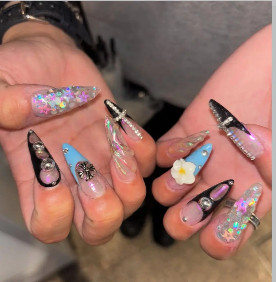 ネイル ハンドネイル 🐬Cxxu° Nail✝️のネイルデザイン