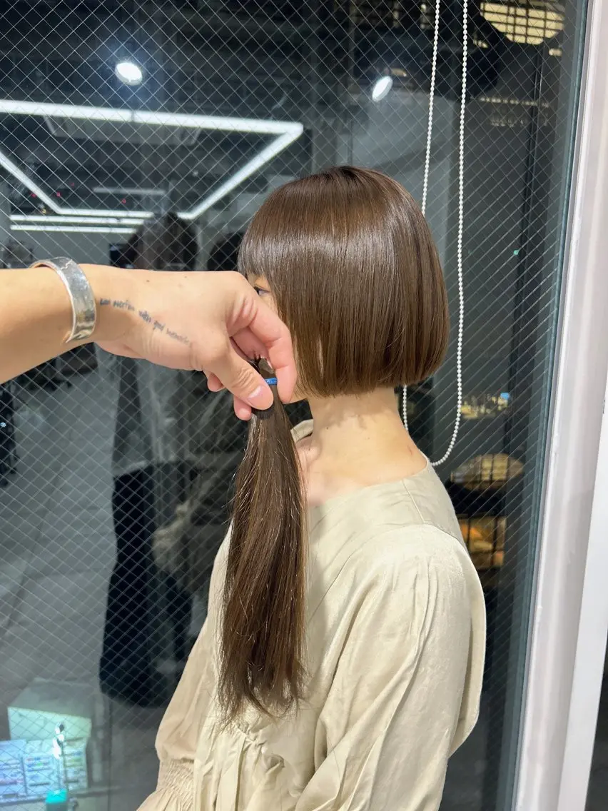 ショート カラー カット ヘアカラー トリートメント 【代表】 たき〜のヘアスタイル
