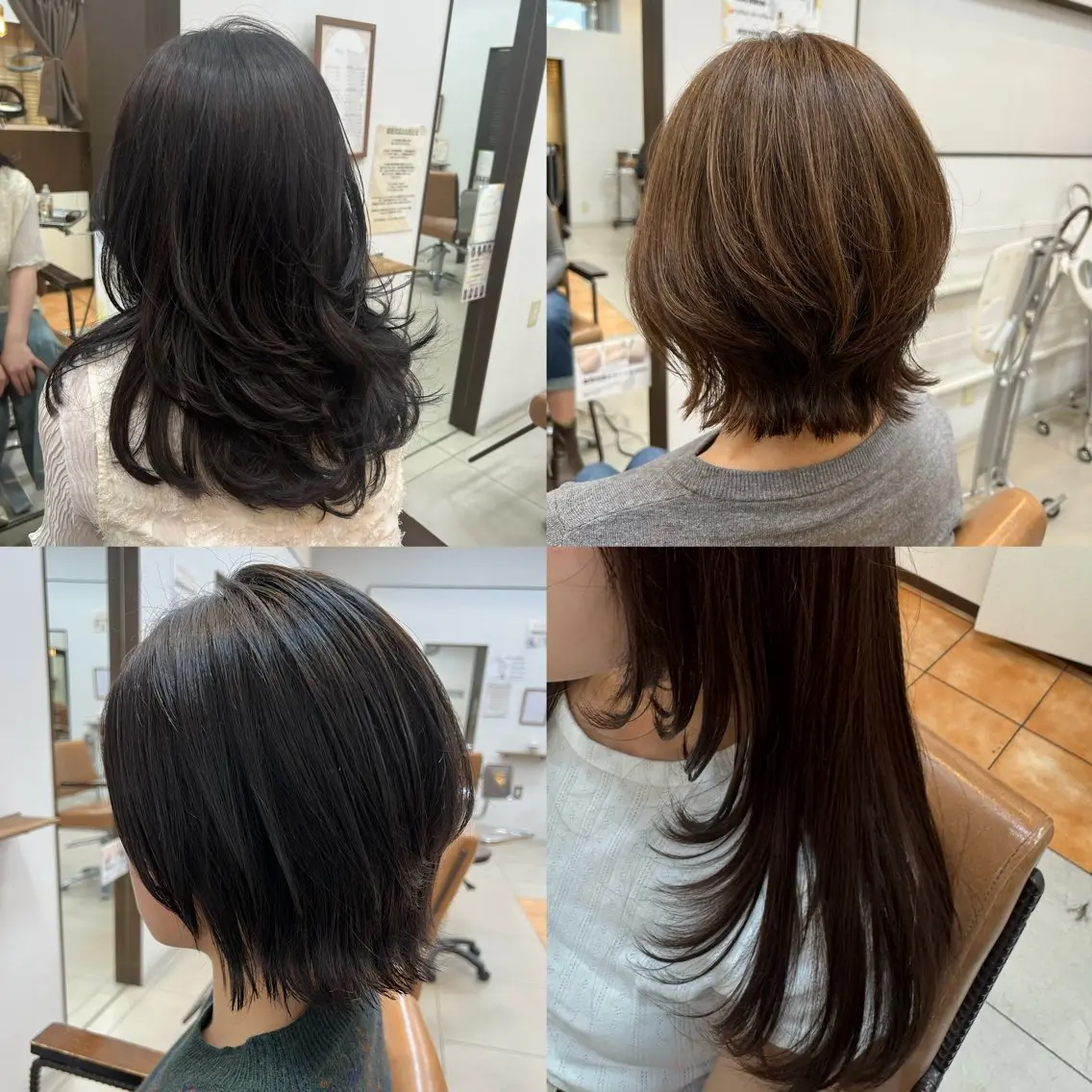 ロング レイヤーカット 池田 菜摘のヘアスタイル