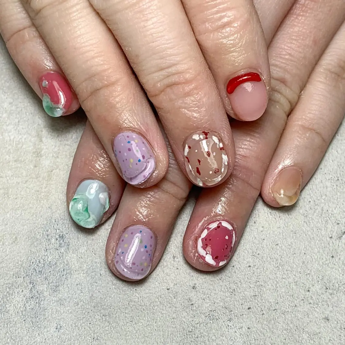 ネイル ハンドネイル FIORITURA aiのネイルデザイン