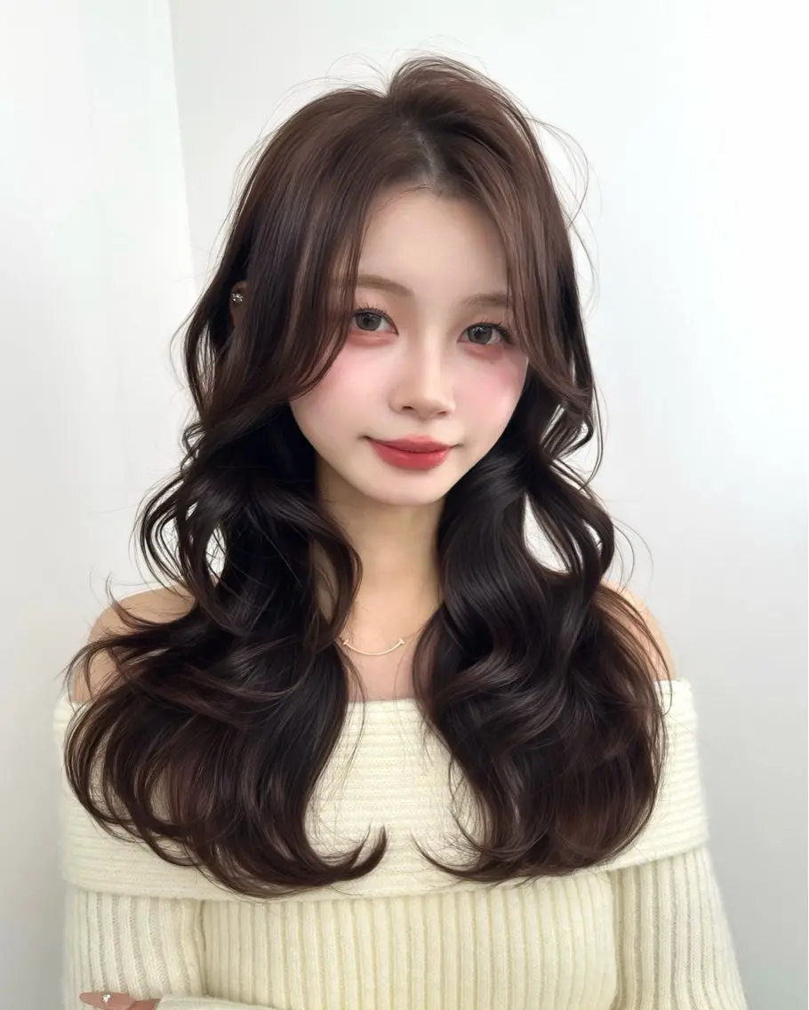 セミロング 顔周りカット 韓国風ヘア レイヤーカット カット ヘアカラー トリートメント ヘッドスパ ヘアセット 前髪顔まわりカット 🌈中村海聖のヘアスタイル