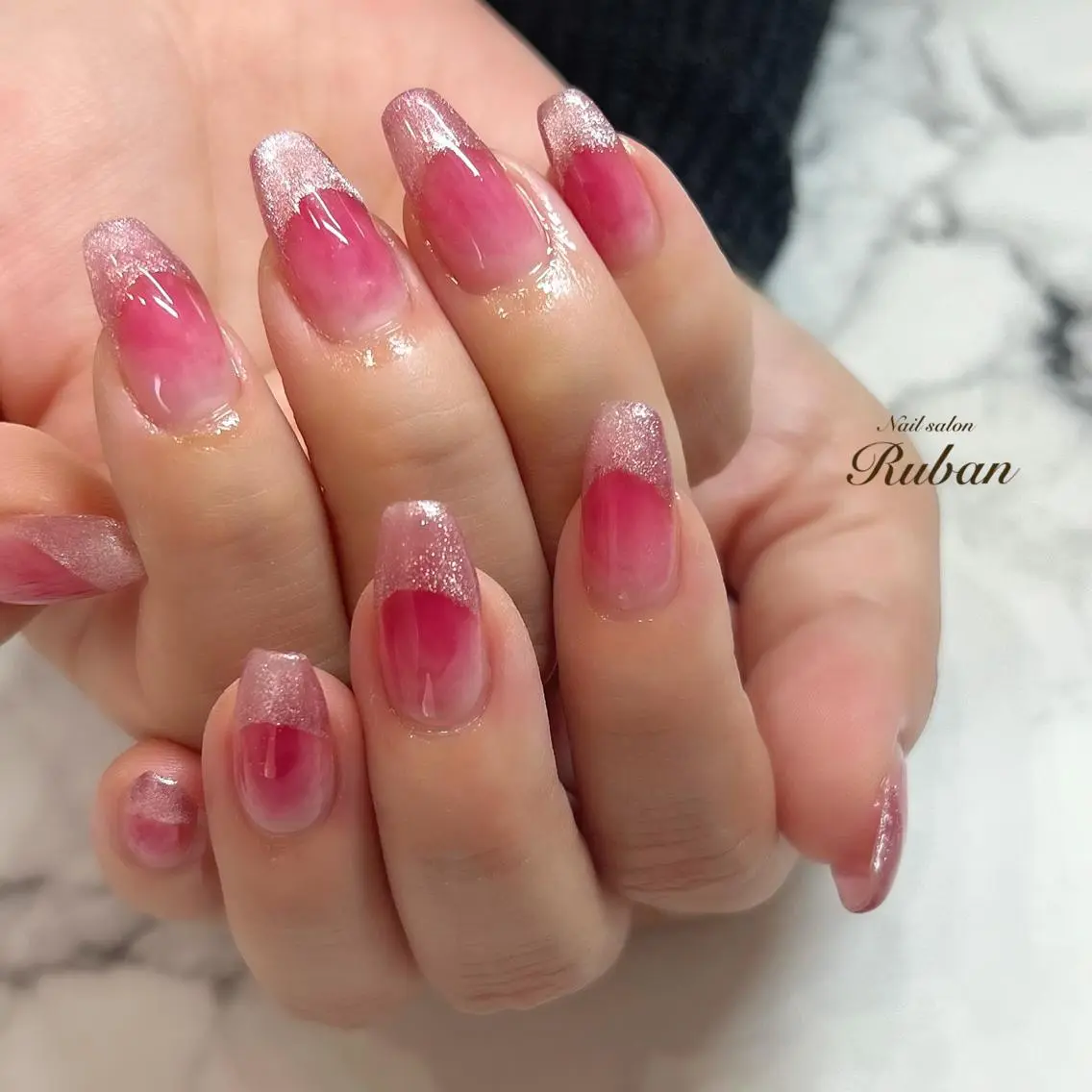 ネイル マグネットネイル 持ち込み Nail salon Rubanのネイルデザイン