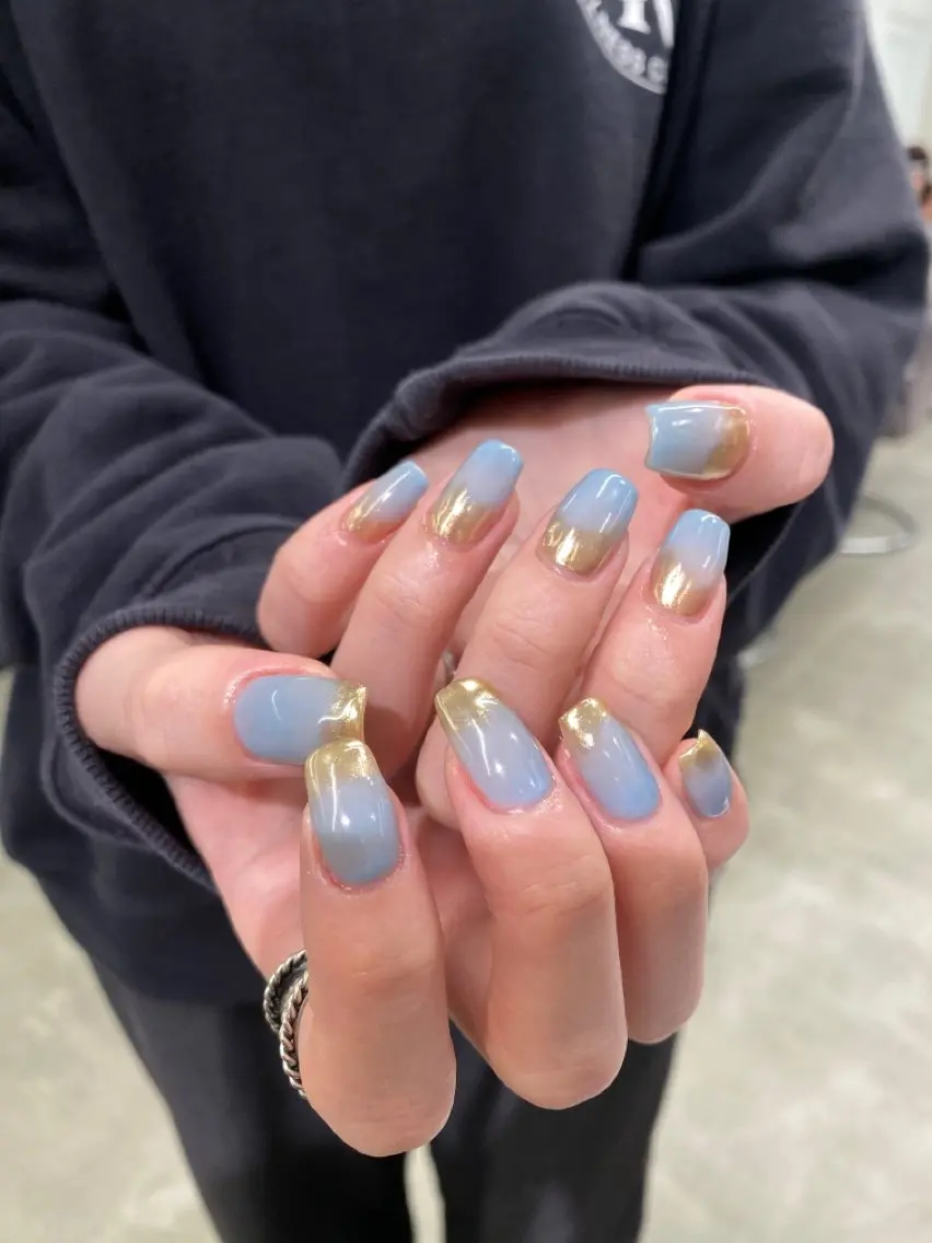ネイル 水色 chika / nailのネイルデザイン