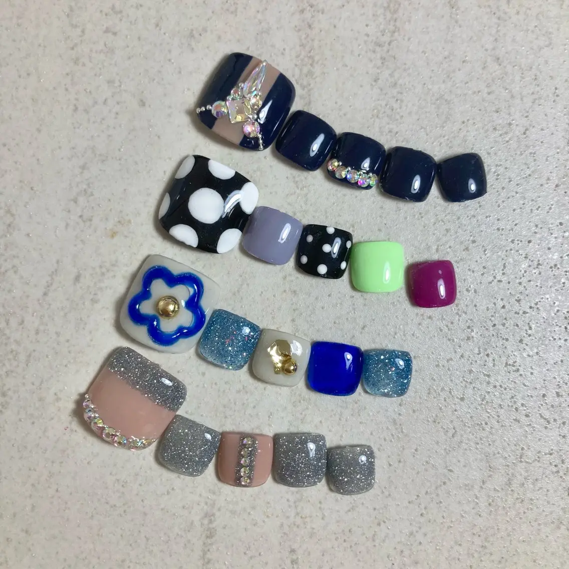 ネイル フットネイル sary nailのネイルデザイン