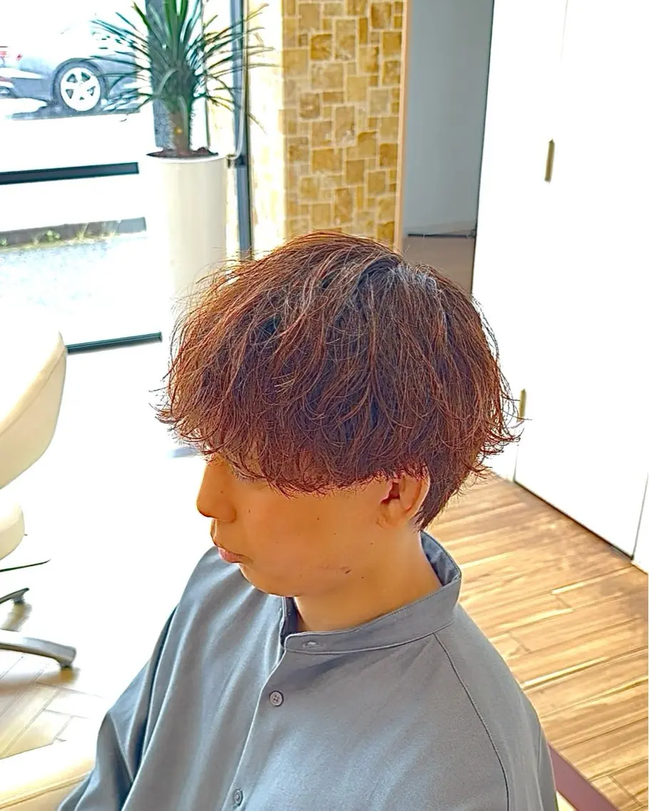 パーマ メンズ メンズパーマ カット パーマ トリートメント ☆★メンズ特化★☆ 川地由麿のヘアスタイル