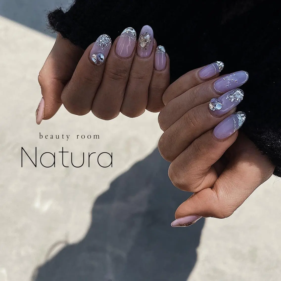 ネイル マツエク・マツパ アイブロウ ハンドネイル beautyroom Naturaのネイルデザイン