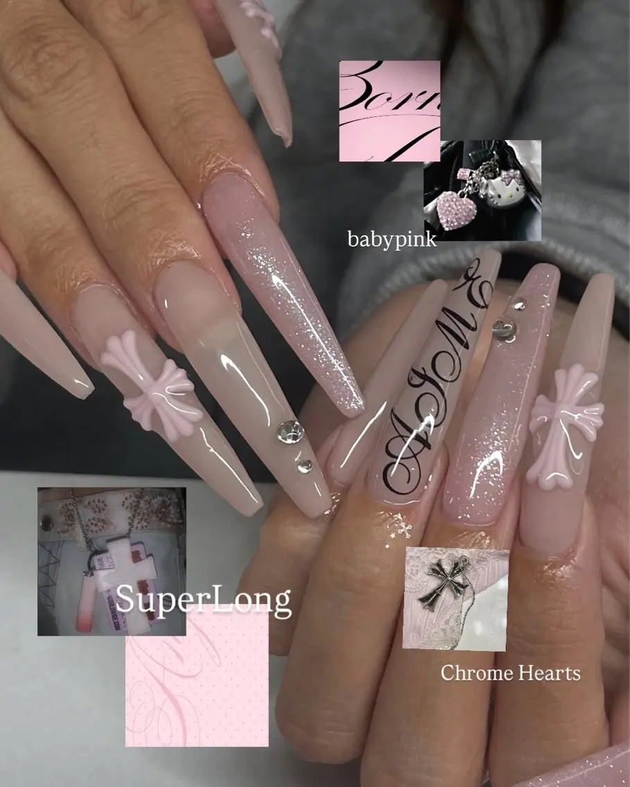ネイル ロングネイル ネイルチップ ハンドネイル SALON JIJI rikoのネイルデザイン