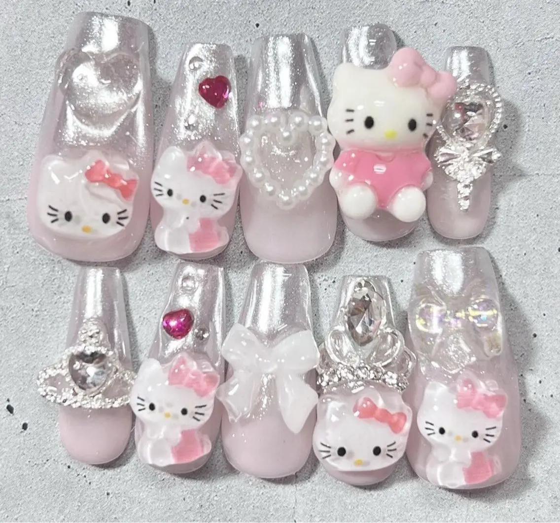 ネイル ハンドネイル ハンドケア Kitty Nail Novaのネイルデザイン