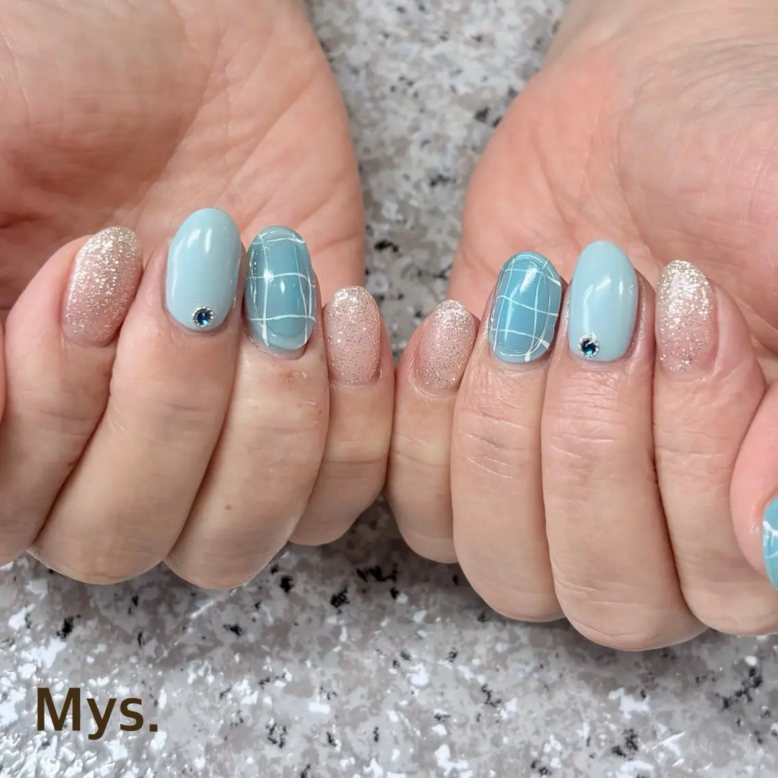 ネイル ハンドネイル Mys. 三上紗紀のネイルデザイン