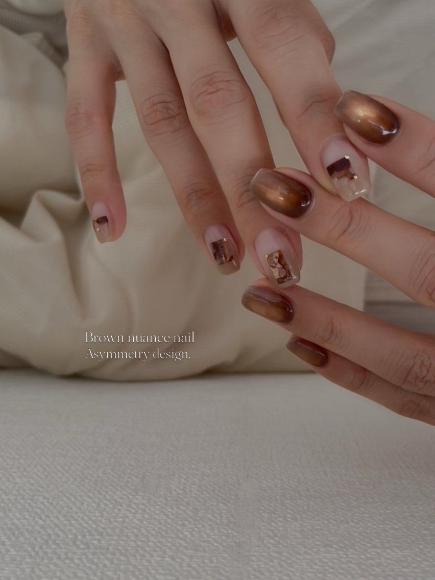 ネイル ハンドネイル nuás nail & eyeのネイルデザイン