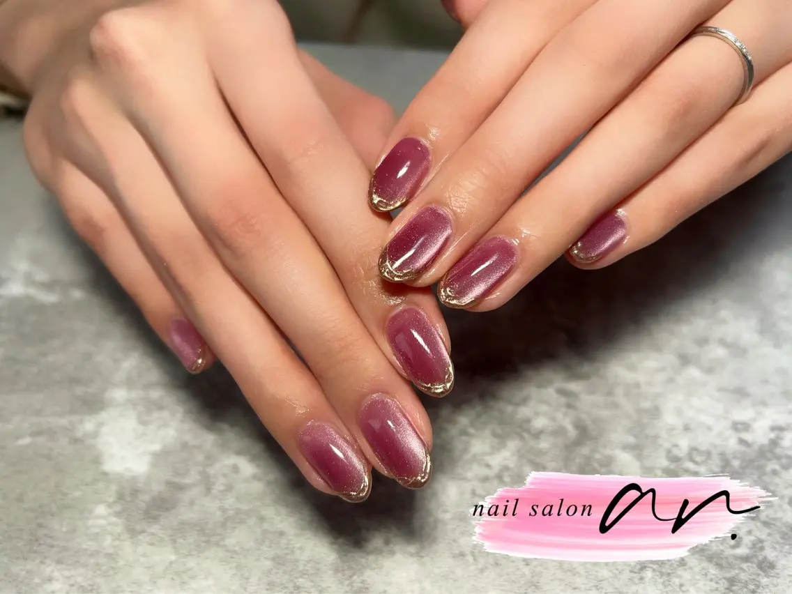 ネイル マグネットネイル nailsalon ar.のネイルデザイン