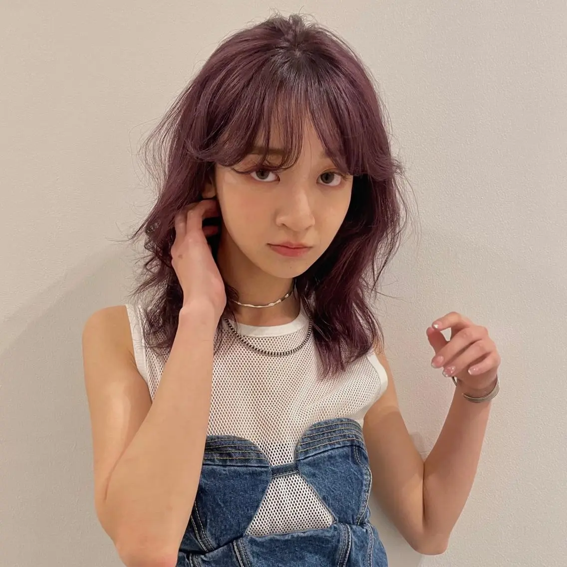 ミディアム カラー トリートメント カット 髪質改善カラー/ボブ 🌻Mutsumiのヘアスタイル