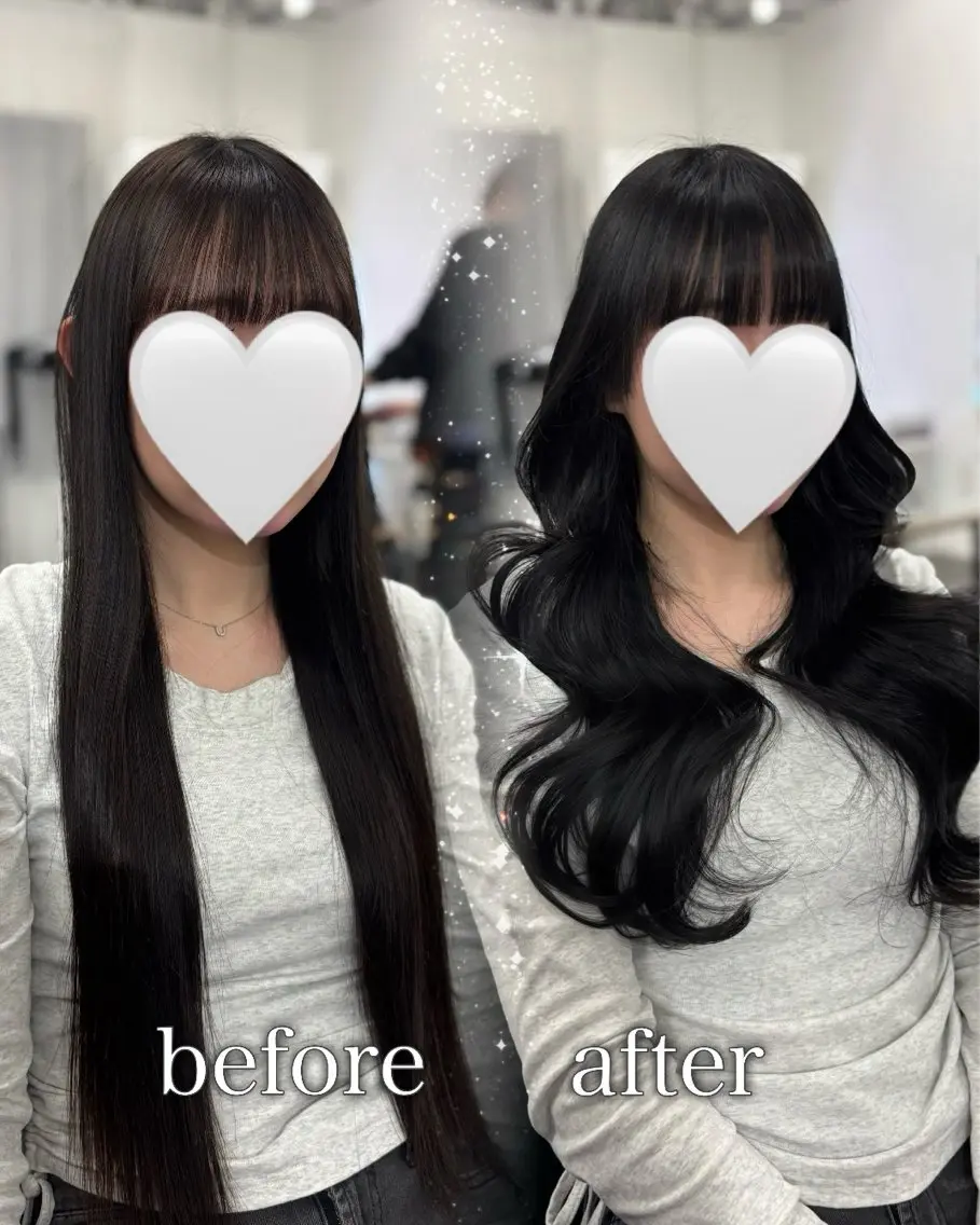 ロング カラー カット ヘアカラー ❤️🔥ハイトーン /レイヤー/IORIのヘアスタイル