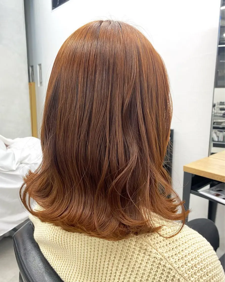 カラー ヘアカラー 🎀 のえか/ハイ トーン/ピンク🤍のヘアスタイル
