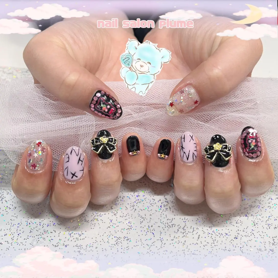 ネイル ハンドネイル plume nail ☆韓国ネイルのネイルデザイン