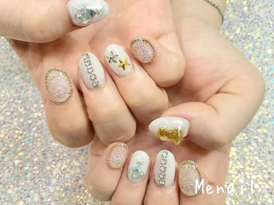 ネイル アートネイル ハンドネイル Menail心斎橋 本店/runa☆のネイルデザイン
