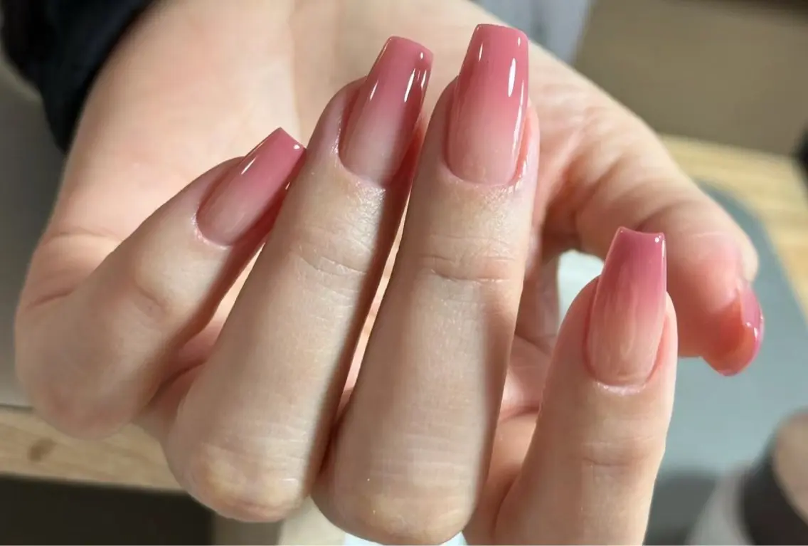 【 自爪ジェル/90分 】グラデーションネイル~♪¥5268の写真