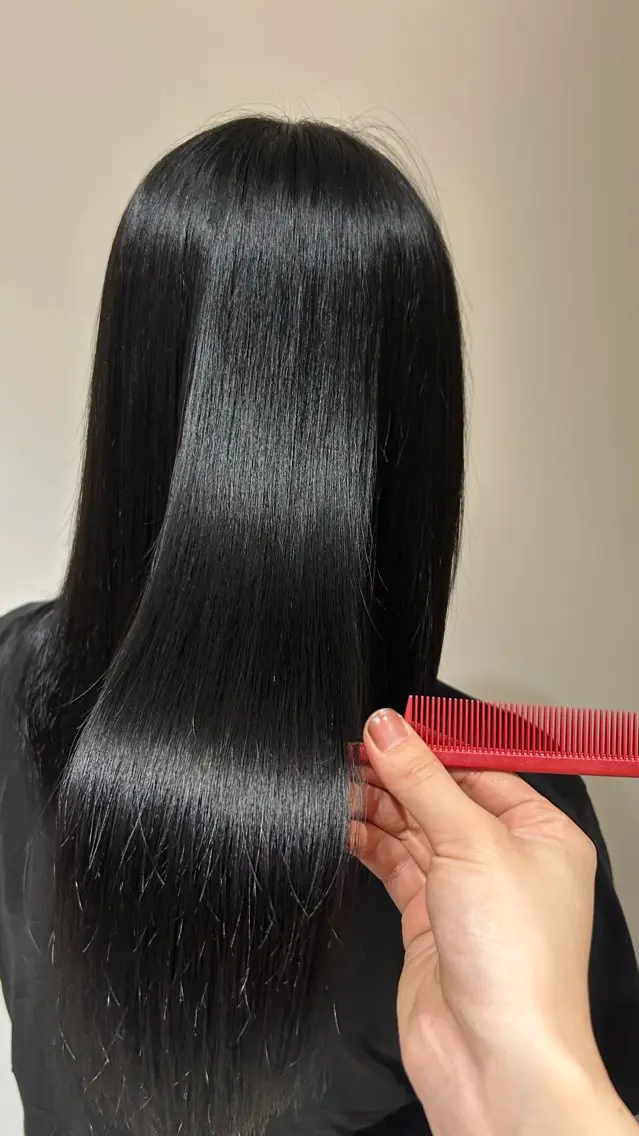 ロング カラー ヘアカラー パライソ南公園店小嶋 さつきのヘアスタイル