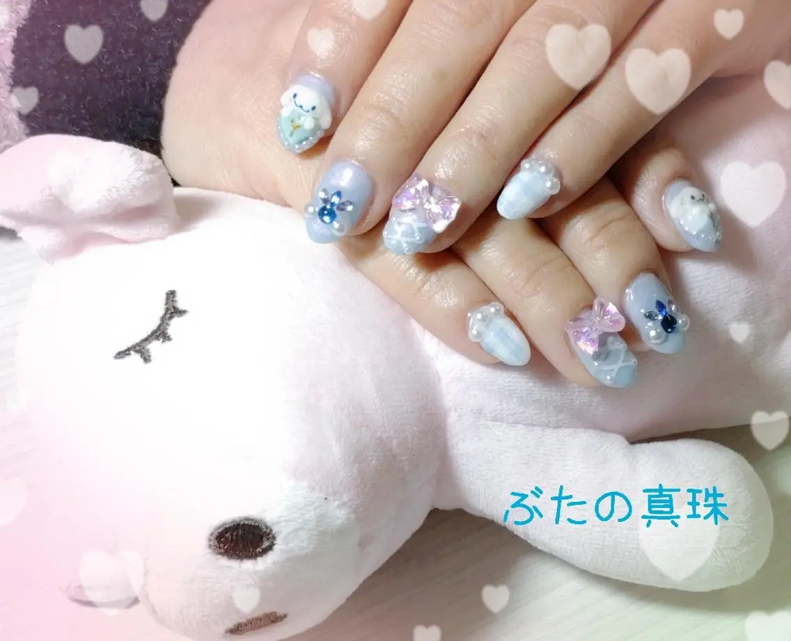 ネイル ハンドネイル 林 珠里のネイルデザイン