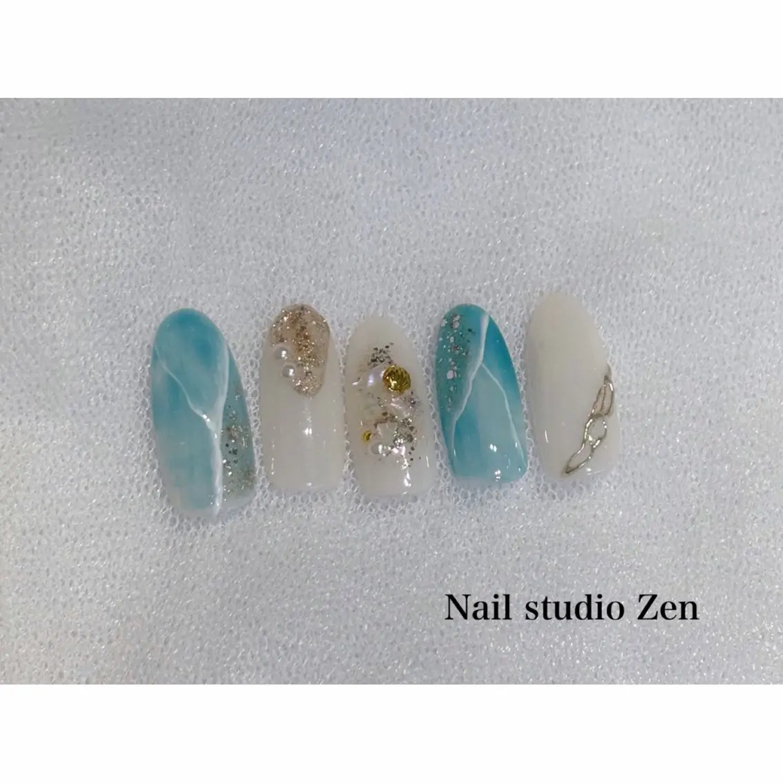 ネイル ハンドネイル NailStudio Zen🦇akaneのネイルデザイン