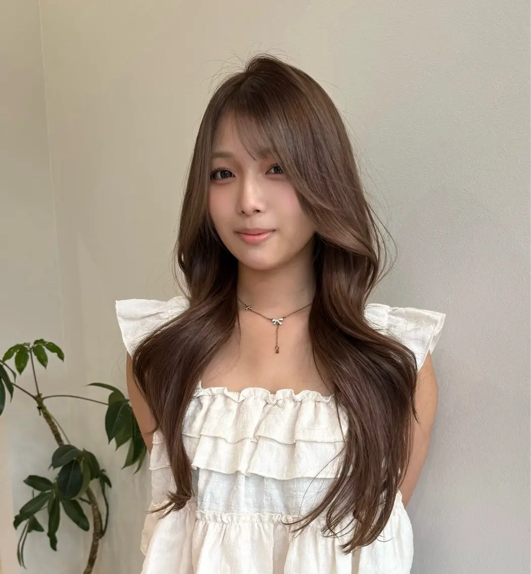 ロング カラー 透明感カラー グレージュ ヘアカラー トリートメント taki /透明感/ 垢抜け/似合わせのヘアスタイル