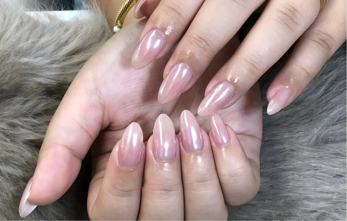 ❤️ミラーネイルの写真