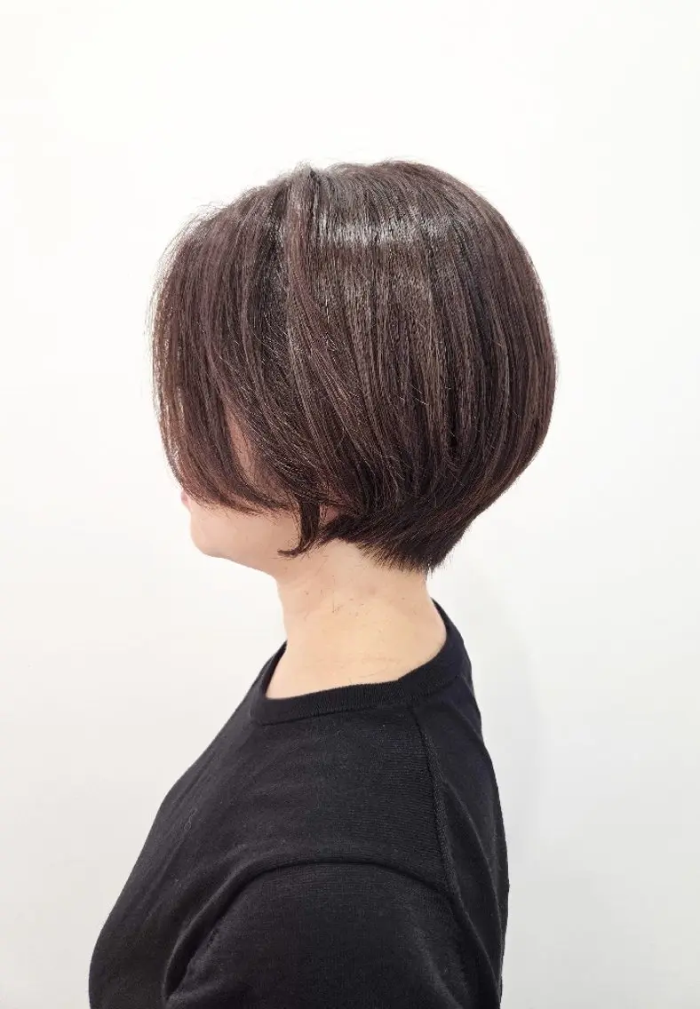 ショート カラー カット ヘアカラー トリートメント ヘッドスパ 齋藤 愛美のヘアスタイル