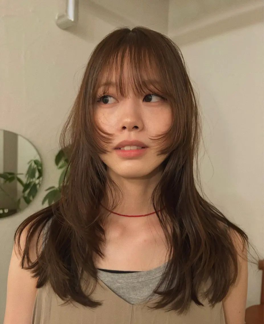 ロング 熊谷 由貴のヘアスタイル