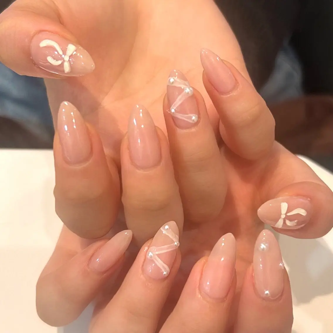 ネイル アートネイル ハンドネイル misaki🎀 coffret.のネイルデザイン
