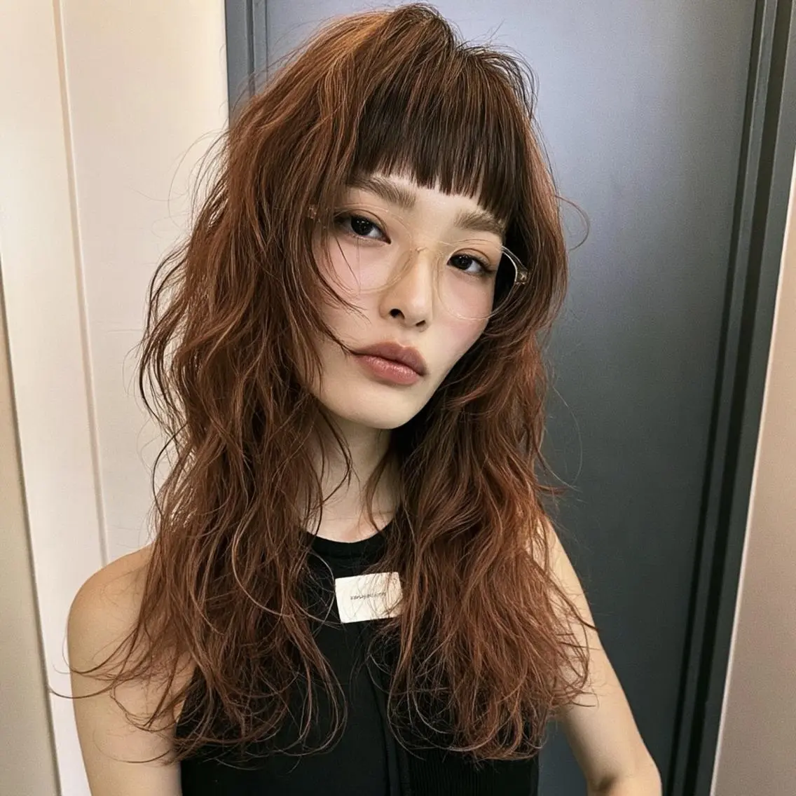 パーマ パーマ ハイトーン/表参道 ミウのヘアスタイル
