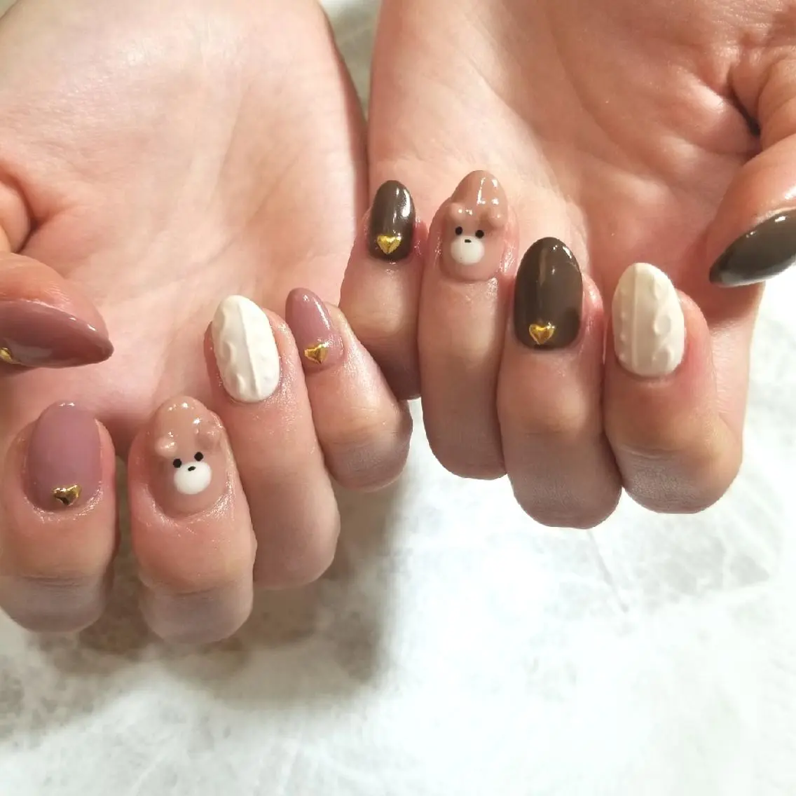 ネイル ハンドネイル nijiiro🌈 サトウのネイルデザイン