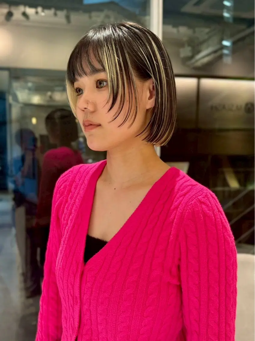 ショート ボブ/ショート /🪽山本唯我のヘアスタイル