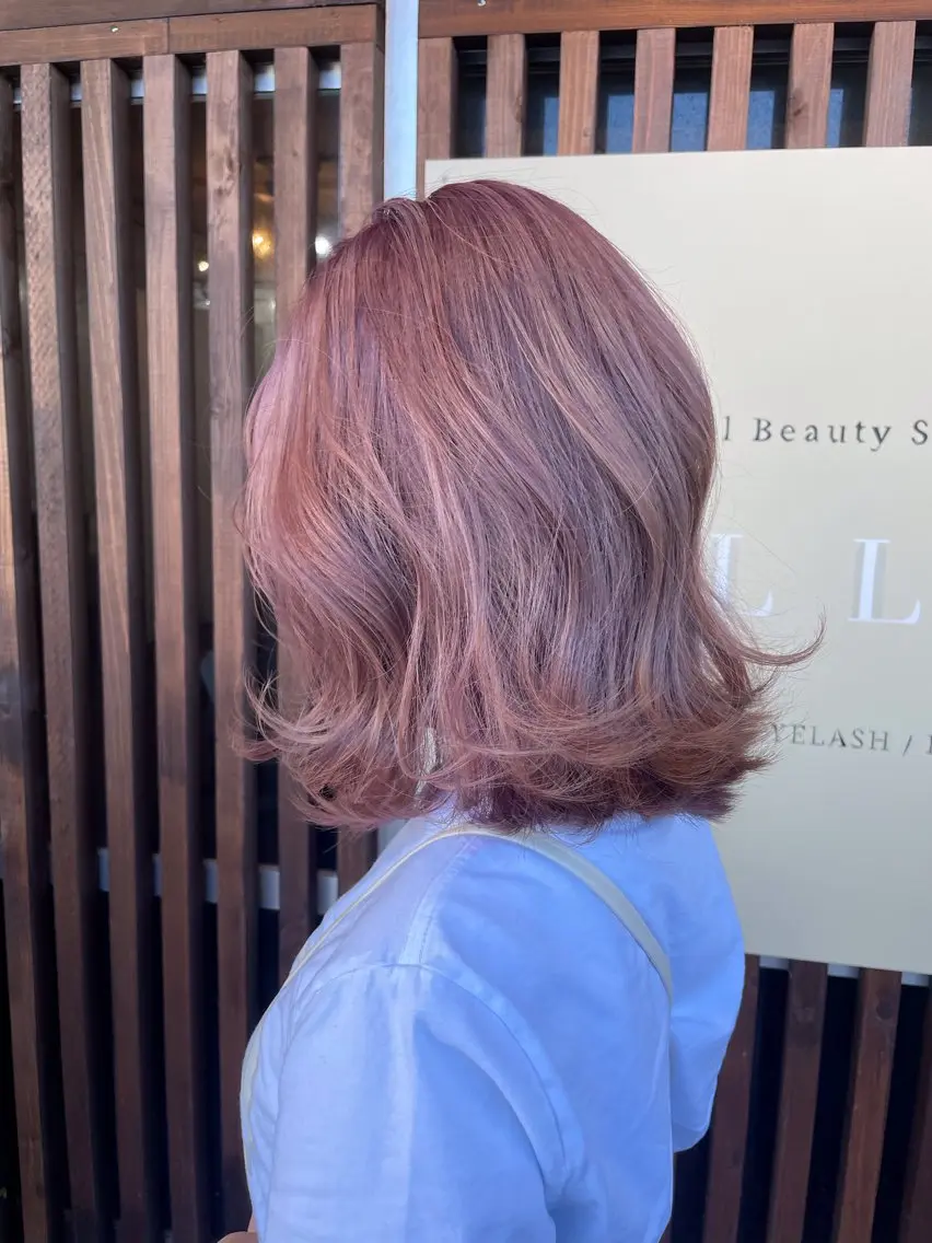 ミディアム カラー muscali♡ 原宿.表参道のヘアスタイル