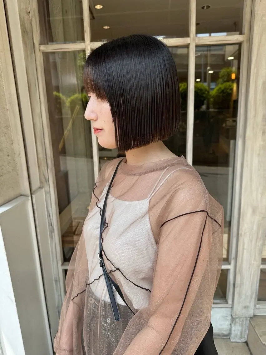 ショート カット トリートメント Manaka🟤 今泉　Musiiikのヘアスタイル