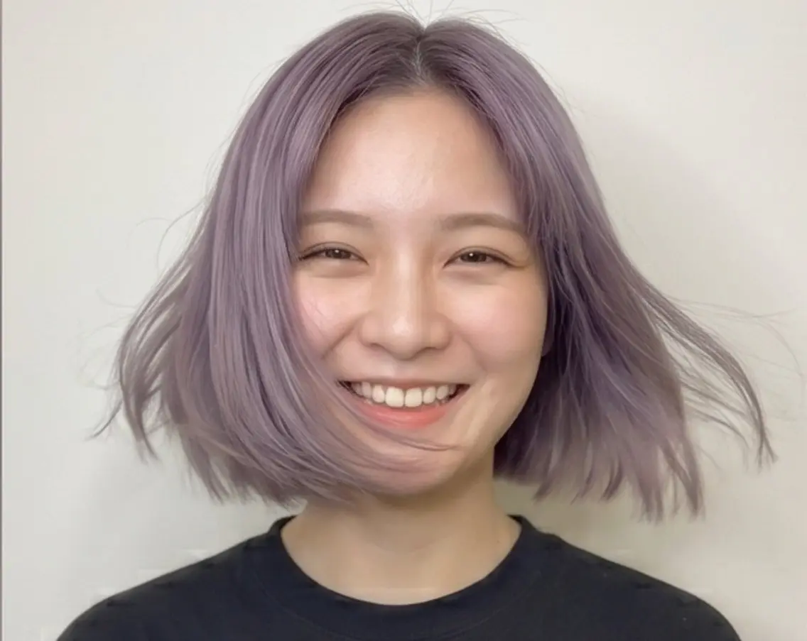 ミディアム ヘアカラー 🩷Eny terrace🩷のヘアスタイル