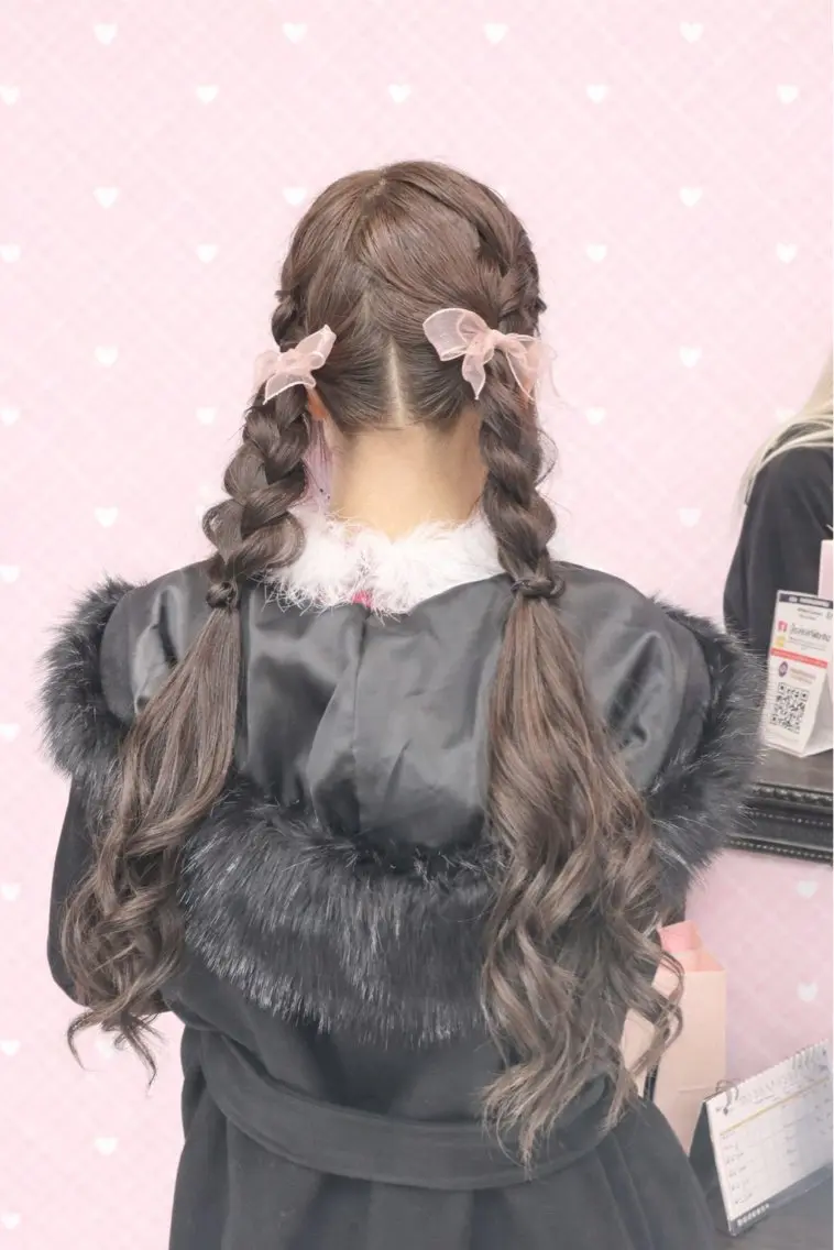 ロング ヘアセット 量産ヘアセット/ ヘアメAyakaのヘアスタイル