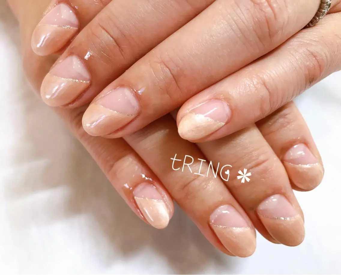 ネイル ハンドネイル tRING* しいの木台のネイルデザイン