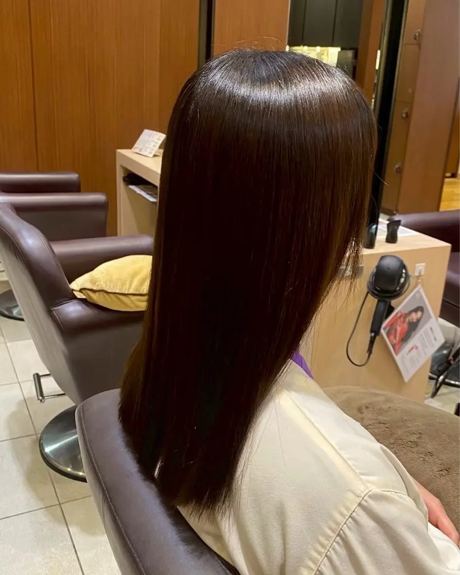 ロング 中島 梨々香のヘアスタイル