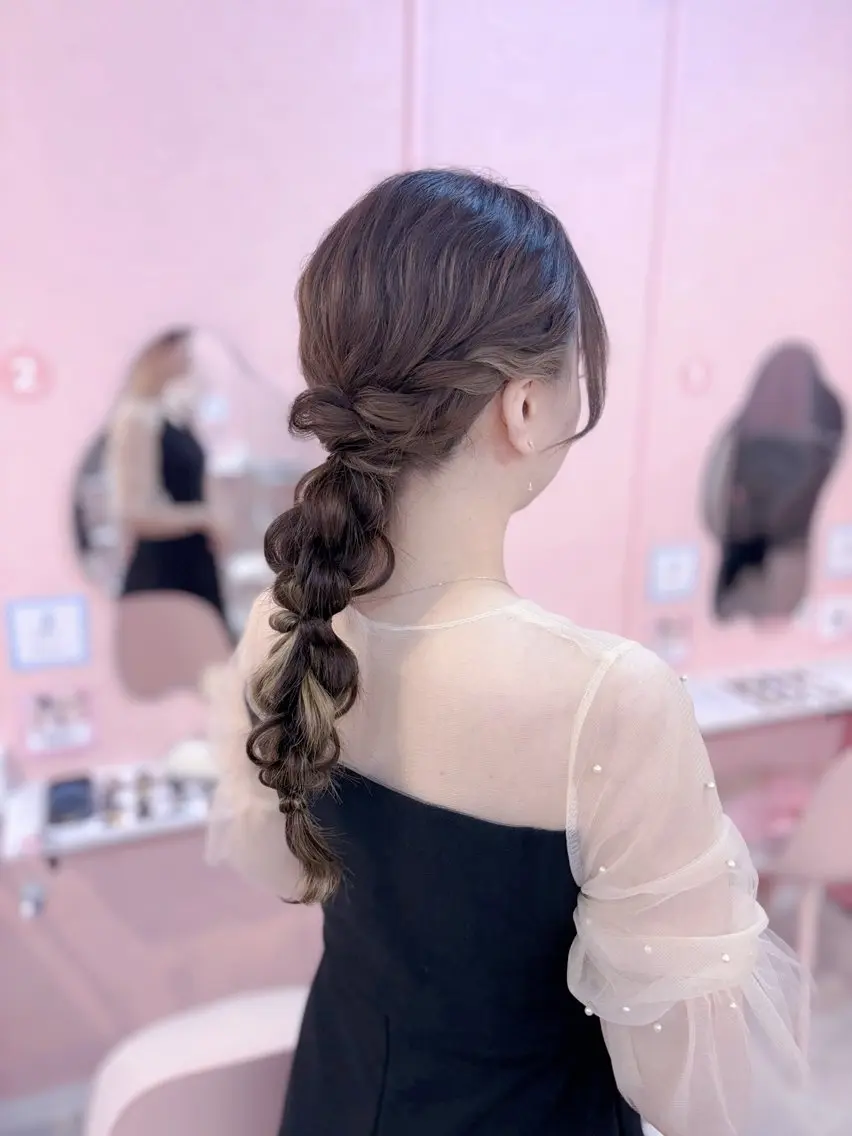 🪷平日10:00~定額ヘアセット🤍の写真