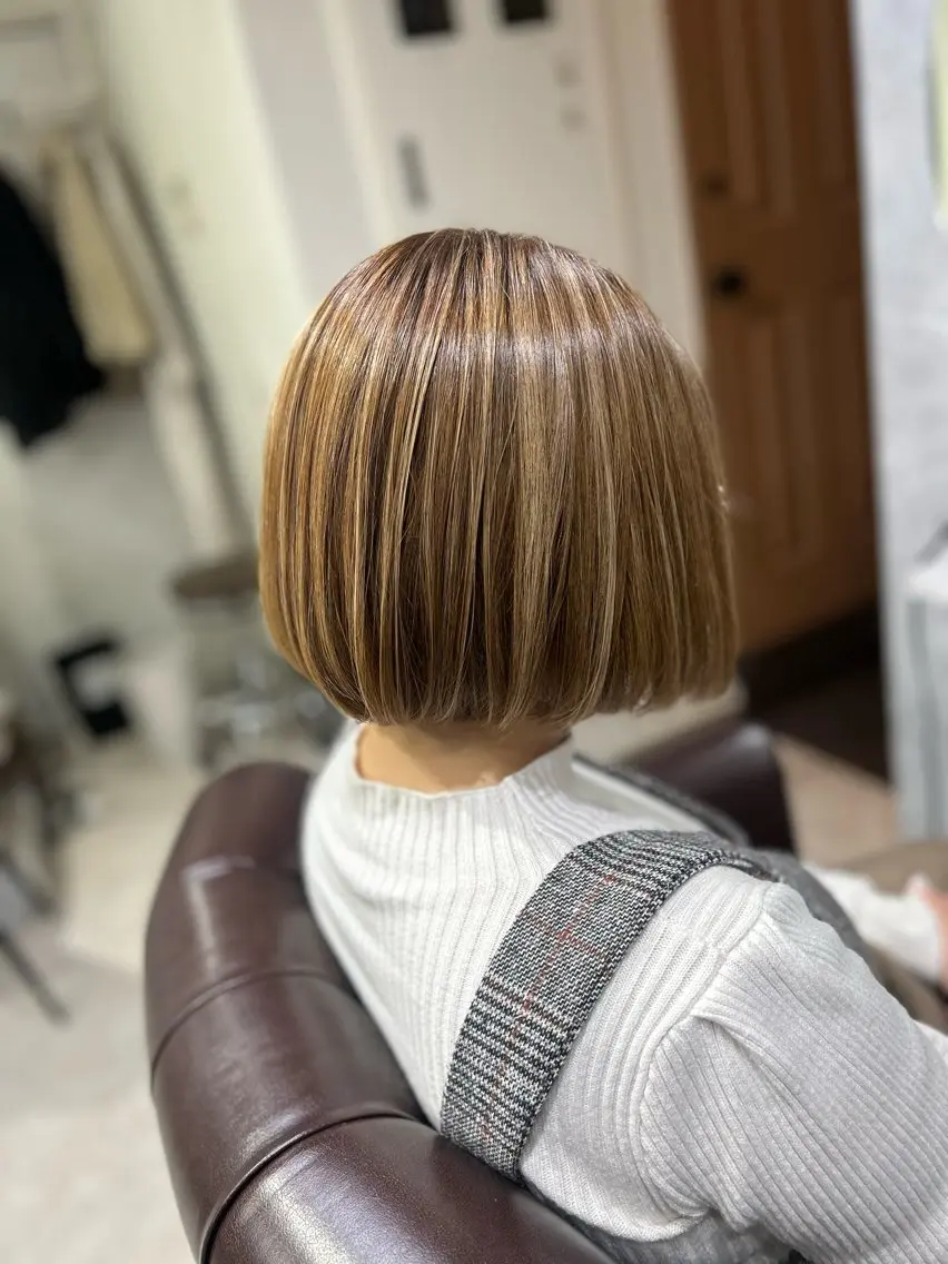 セミロング カラー 池袋/カラー特化🎨 ロング料金なし🩵のヘアスタイル
