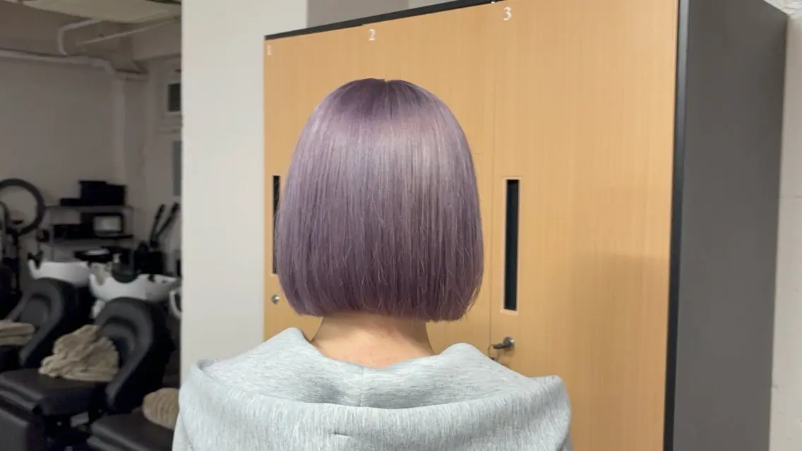 ショート ヘアカラー トリートメント tokute 中野真咲🐺のヘアスタイル