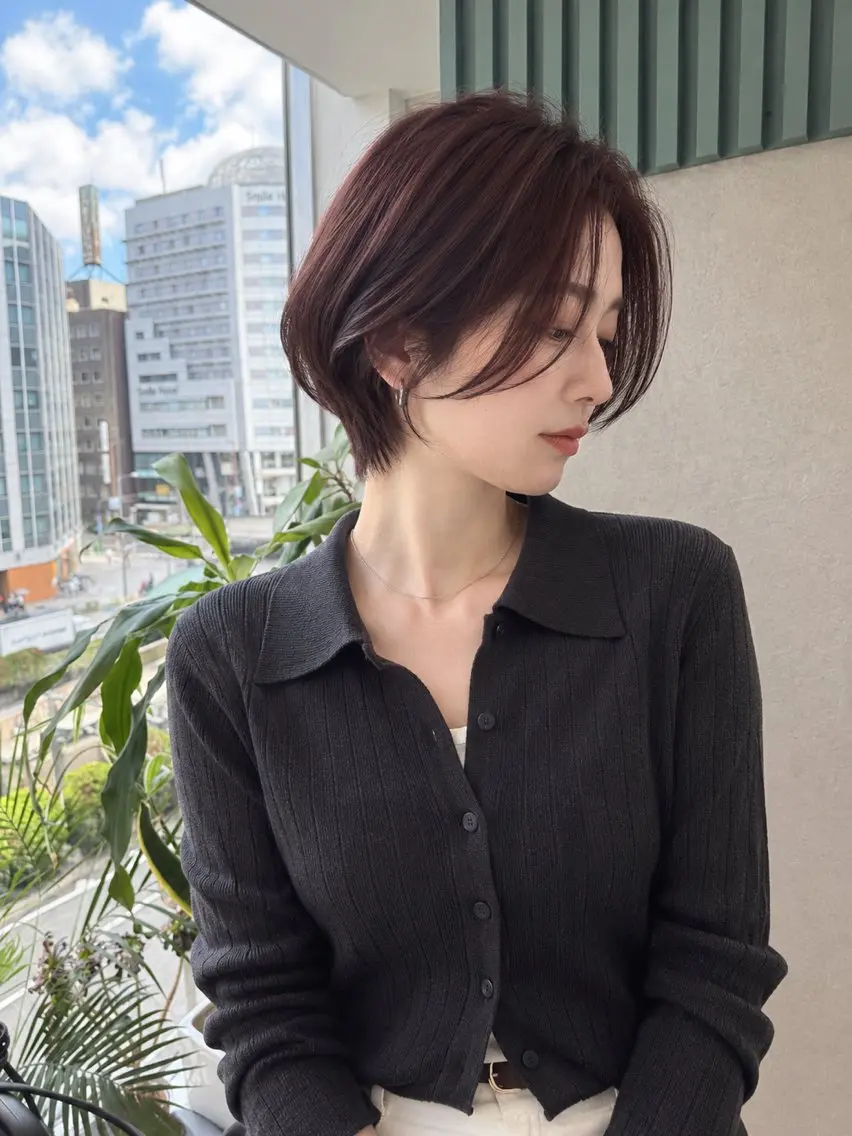 ショート カット ヘアカラー 🌙似合わせカット 🌙aiのヘアスタイル
