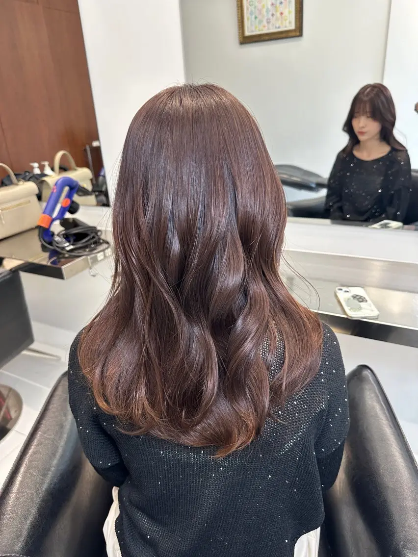 セミロング 表参道美容師 ぶんじのヘアスタイル